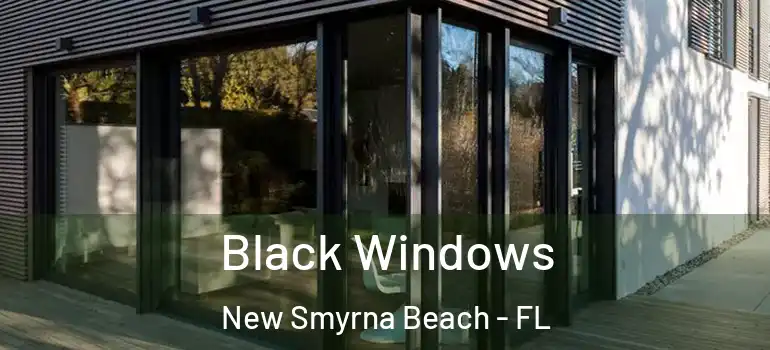  Black Windows New Smyrna Beach - FL