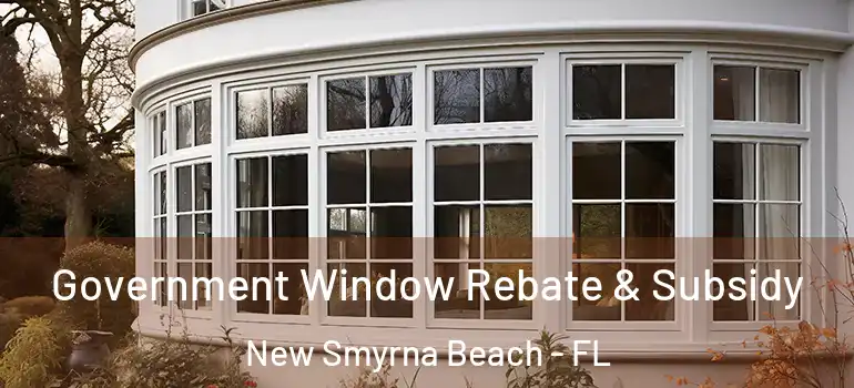 Government Window Rebate & Subsidy New Smyrna Beach - FL