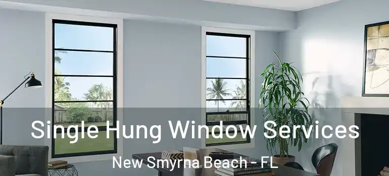  Single Hung Window Services New Smyrna Beach - FL