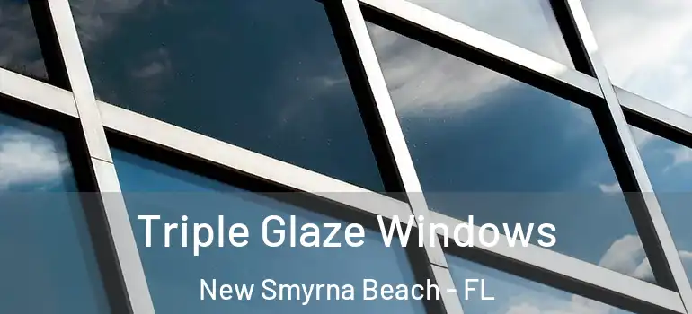  Triple Glaze Windows New Smyrna Beach - FL