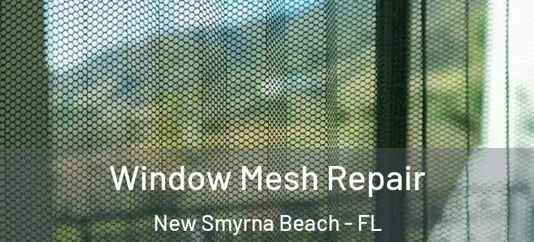  Window Mesh Repair New Smyrna Beach - FL